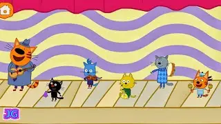 Три Кота: Для детей и малышей! Сборник игр 3 кота | Учим животных, профессии,  транспорт с детьми
