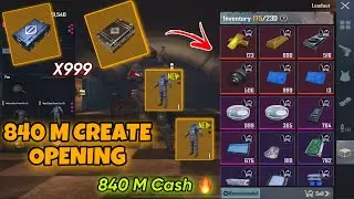 Metro Royale 840 M Create Yellow Opening 🔥🔥 / PUBG METRO ROYALE CHAPTER 13