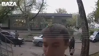 Раненый сотрудник ОСБ убегает от стреляющего в него полицейского в Москве