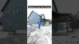 The Gaming House finally has Power!