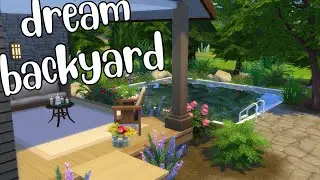 Sims 4 Family Starter Build - Mountain Lake Cabin Tutorial