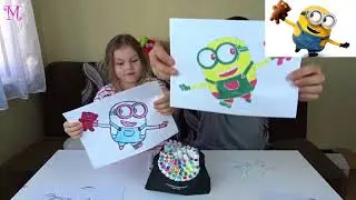 3 МАРКЕРА ЧЕЛЛЕНДЖ 3 MARKER CHALLENGE Испачкали стол Мама в шоке