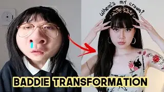 My Girlfriend Gave Me a Baddie (ABG) Transformation *I look so hot lol* | Q2HAN