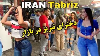 Tabriz Iran: Walking in the Rous Jolfa market in Tabriz