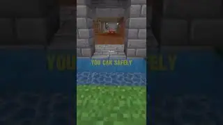Safe Jump Trick in Minecraft!
