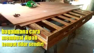 Cara membuat dipan springbed