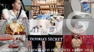 VLOG: Cook w me + new starbies drink + cleaning + shop w me + etc..