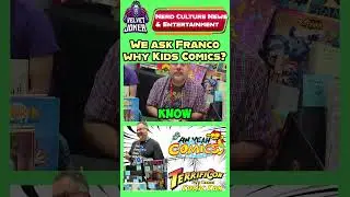 We ask Franco Why Kids Comics at Terrificon