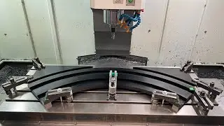 CNC work the Polietilene (PE) part 67