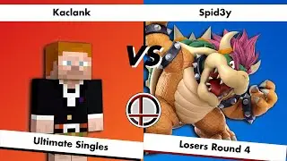Should've Teched #48 - Kaclank(Steve) Vs Spid3y(Bowser) - Losers Round 4