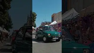 Przejazd klasyków podczas Chmielakowego zlotu weteranów szos #automobile #cars #classic #polska