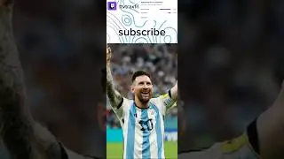 The biggest success for MESSI #messi #edit