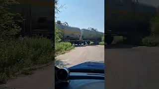 Vibe of railway crossing in car 🚗 #chill #lofi #car #train #vibe #lofihiphop