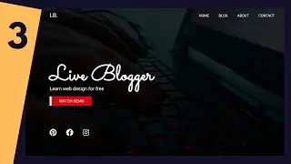 Design A Responsive Homepage With Full Screen Video Background - Part 3