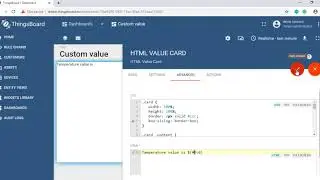Custom data processing on thingsboard