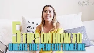 5 Tips For The Perfect Wedding Timeline