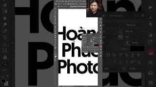 Cách tăng độ sắc nét chữ trong Photoshop #photoshop #tutorial #hoangphucphoto