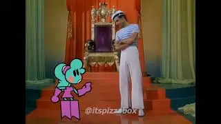 Beans dancing with Gene Kelly