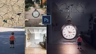 big watch photo manipulation - photoshop tutorial