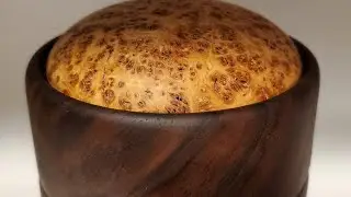 Woodturning | End Grain Lidded Box