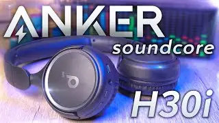 Мощные и долгоиграющие накладные наушники Anker Soundcore H30i