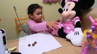 Ariana realizando su primer video