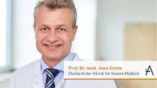 Prof. Dr. med. Jens Encke, Chefarzt der Abteilung Innere Medizin und Ärztlicher Direktor