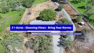 3+ Acres - Amazing Views - Lake Don Pedro - Lake Mc Clure - Horse Barn Gated - Completely Fenced v2