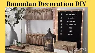 Ramadan Decoration Ideas | Ramadan Decoration D I Y | Ramadan DIY | Ramadan 2021 | ديكور رمضان
