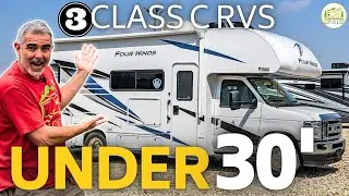 3 Class C Motorhomes Under 30'