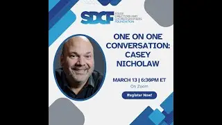 SDCF One on One Virtual Conversation with Casey Nicholaw