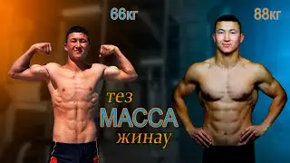 МАССА ЖИНАУ. Арық адамға қалай салмақ қосуға болады?