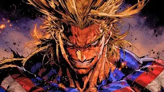 I AM HERE | ALL MIGHT | Epic Heroic Anthem | My Hero Academia [ lyrics Video ]