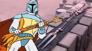 The Mandalorian Blaster's Holiday Special Origins