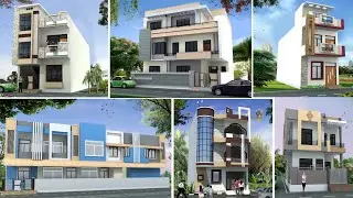 30x50/25x60/20x50 new front elevation design morden thim elevation home 🏠🏠🏠