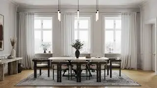 Dining furniture 3d models - Archmodels vol. 306