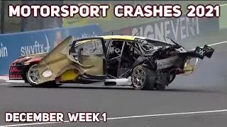 Motorsport Crashes 2021 December Week 1