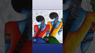 kappari girls on canvas