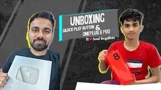 Unboxing One Plus 8 Pro and Silver Play Button | Special Giveaway