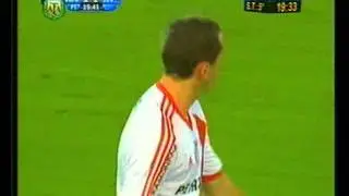 Gol de River, Independiente Rivadavia y River 1 a 1