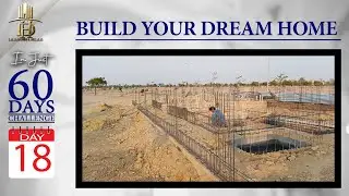 Day 18 | Steel Fixing & Shuttering Work Under Process | 60 Days Challenge | Construction