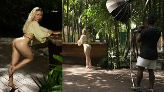 BTS Photoshoot with Catlin Hill | Canon R6 Mark II