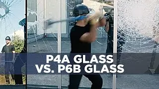 Armored glass vs. sledgehammers - Which pane will last longer?
