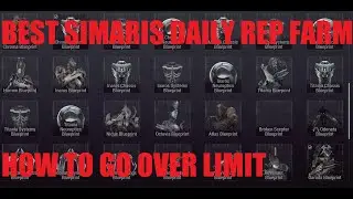 Heart of Deimos Prep Best Simaris Rep Farm + How To Go Over Daily Cap l Warframe The Steel Path