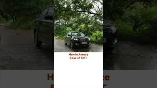 #Honda #Amaze Ease of CVT