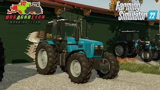 FS22. МТЗ-1221.3 + Pöttinger Servo 25 3+1. Пашем огород на Elmcreek.