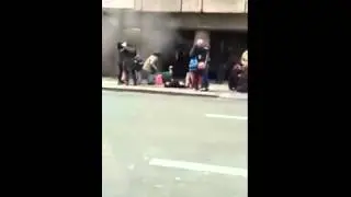 Взрыв в Брюсселе в метро