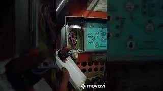 Замена пульта прессовой установки, камаз.