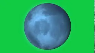 4K Green Screen Energy Sphere