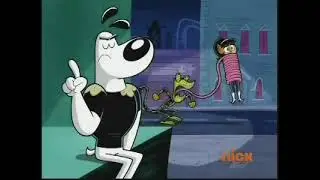 its the chameleon on a pogo stick